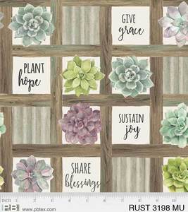 Rustic Rosettes: Rustric Rosettes Patch