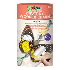 Arts & Crafts: Avenir Create My Wooden Charm - Butterfly