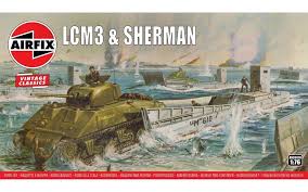 Plastic Model Kit: Airfix - 1:76 LCM3 & Sherman