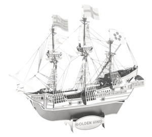 Model Building Boats Ships: Metal Earth - Golden Hind