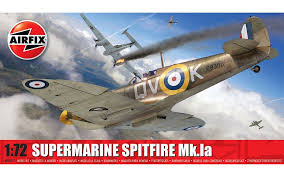 Model Building Aircraft: Airfix - 1:72 Supermarine Spitfire Mk.Ia