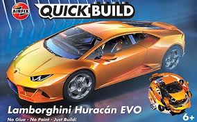 Model Building Cars: Airfix Quick Build - Lamborgini Huracan EVO