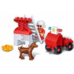 Construction Toys Building Blocks Bricks: BanBao - Young Ones Fire Dept Set