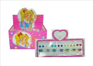 Creative Role Play Jewellery: Stick on Earrings and Butterfly Rings