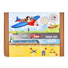 Arts Crafts: Jack in the Box 3 in 1 Craft Box - Things That Go!