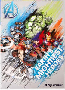Arts Crafts: Scrapbook 64 pages - Avengers
