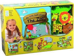 Childrens Books: Globe Publishing - My Little Village My Little Zoo