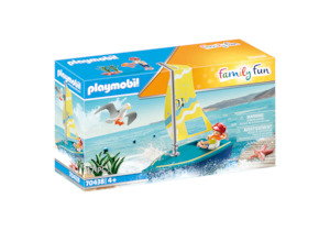 Construction Toys: Playmobil 70436 - Family Fun - Sail Boat