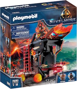 Construction Toys: Playmobil 70393 - Novelmore Burnham Raiders Fire Ram