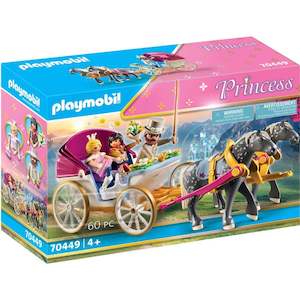 Construction Toys: Playmobil 70449 - Princess Horse Drawn Carriage