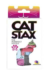 Games Puzzles: Brainwright: Cat Stax - The Perfect Puzzle & Card Game