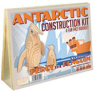 Games Puzzles: Antartic Construction Kit with Fun Fact Booklet