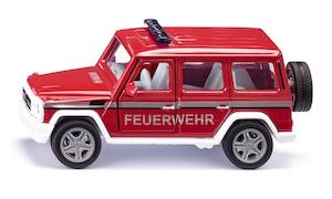 Die Cast Models Fire Rescue: Siku 2306 - Mercedes AMG G65 'Feuerwehr' Fire Command Car