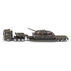 Die Cast Models Military: Siku 1872 - MAN TG-A Low Loader with Battle Tank