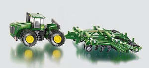 Die Cast Models Farm Machinery: Siku 1856 Farmer - 1:87 John Deere 9630 with Amazone Centaur
