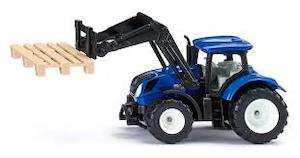3 4 Years: Siku 1544 - New Holland with Pallet Fork & Pallet