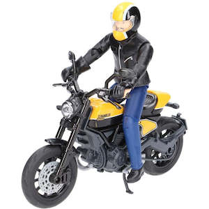 Bruder: Bruder - Ducati Scrambler Full Throttle with Rider