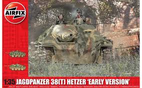 Model Building Military: Airfix - 1:35 Jagdpanzer 38(T) Hetzer 'Early Version'
