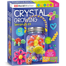 Arts Crafts Diy Kits: Heidi Walker - Crystal Growing Terrarium Kit