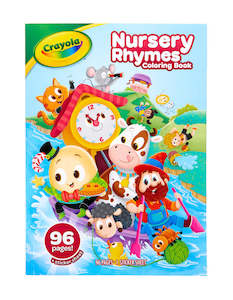 Arts Crafts Crayons: Crayola - Colouring Book - Nursery Rhymes