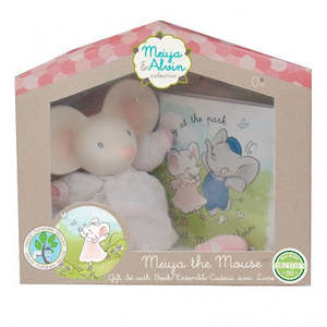 New Born: Meiya & Alvin: Meiya the Mouse Gift Set with Book/Ensemble