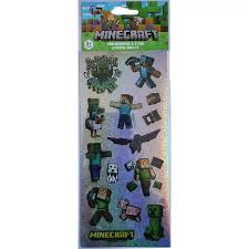 Minecraft Stickers 3 pack - Holographic