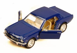 3 4 Years: Kinsmart - 1964 1/2 Ford Mustang - Blue