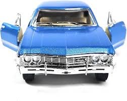 3 4 Years: Kinsmart - 1967 Chevrolet Impala Metallic Blue