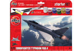 Airfix Starter Set - 1:72 Eurofighter Typhoon FGR.4