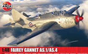 Model Building Aircraft: Airfix - 1:48 Fairey Gannett AS.1/AS.4