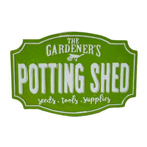 Gifts Decor: Wall Art - Potting Shed Sign