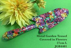 Gifts Decor: JGB - Metal Garden Trowel Covered in Flowers