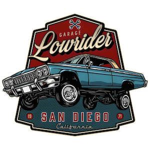 All Toys: Man Cave - Low Rider Sign