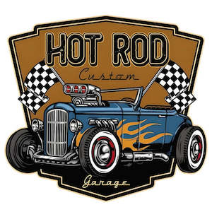 All Toys: Man Cave - Hot Rod Sign