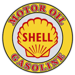 Man Cave - Shell Gasoline Sign