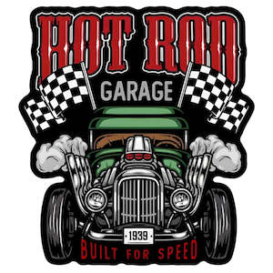 Man Cave - Hot Rod Garage Sign
