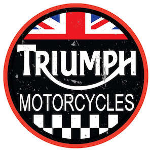 Man Cave - Triumph Sign