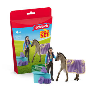 5 7 Years: Schleich - Criollo Definitivo Beauty Set with Kim