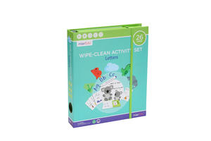 Creative Role Play Nursery Preschool: MierEdu: Wipe-Clean Activity Set - Letters