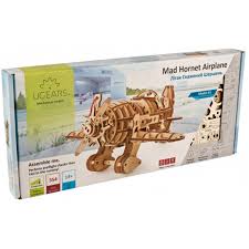 Ugears: Ugears: Mechanical Models - Mad Hornet Airplane