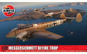 Airfix - 1:72 Messerschmitt Bf110E Trop