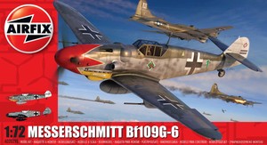 Model Building Aircraft: Airfix - 1:72 Messerschmitt Bf109G-6