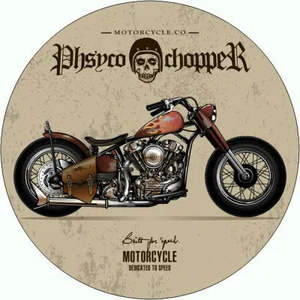 Gifts Decor: Man Cave Coasters - Motorbike Set