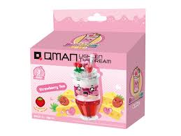 Keeppley Qman Bubble & Fun Qtea - Strawberry Tea