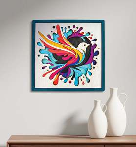 Wooden Art Craft Kit - Hummingbird