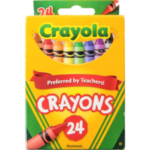 Arts Crafts Crayons: Crayola - Crayons 24pk