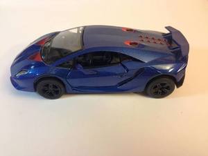 Die Cast Models: Kinsmart - Lamborghini Sesto Elemento (Metallic Blue)