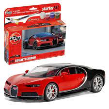 Airfix: Airfix Starter Set - 1:43 Bugatti Chiron