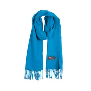 Kiwiana Clothing Accessories: Kiwi Silver - Scarf 100% Wool - Teal Blue