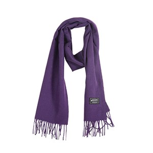 Kiwiana Clothing Accessories: Kiwi Silver - Scarf 100% Wool - Violet